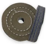 Roda Brim 7,5cm - Alto Brilho Alumínio Inox Metal Armas Cobre Faca Rodas Latão Ferramentas Carro Baú