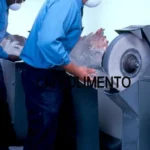 Roda Lona 30cm - Polimento Pesado Corte Metais em Geral Aço Ferro Moveis da Jardim Chapa Metais - Imagem 3