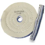 Roda Brim 10cm - Alto Brilho Alumínio Inox Metal Armas Cobre Faca Rodas Latão Ferramentas Carro Baú