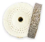 Roda Transisal 7,5cm - Tirar Riscos Polimento Inox Aluminio Cubas Ferro Faca Tanque Rodas Armas