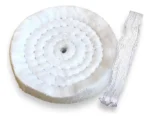 Roda Flanela 10cm - Lustro Final em Metais Acrílico Madeira Resina Jóias Plástico Carros Tanque