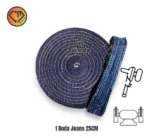 Roda Jeans 25cm - Polimento Fino em Metais: Alumínio Inox Prata Bijoux Latão Baú Armas Rodas Faca - Imagem 2