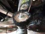 Roda Transisal 15cm - Tirar Riscos Polimento Inox Aluminio Cubas Ferro Faca Tanque Rodas Armas - Imagem 5