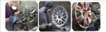 Roda Lona 40cm - Polimento Pesado Corte Metais em Geral Aço Ferro Moveis da Jardim Chapa Metais - Imagem 9