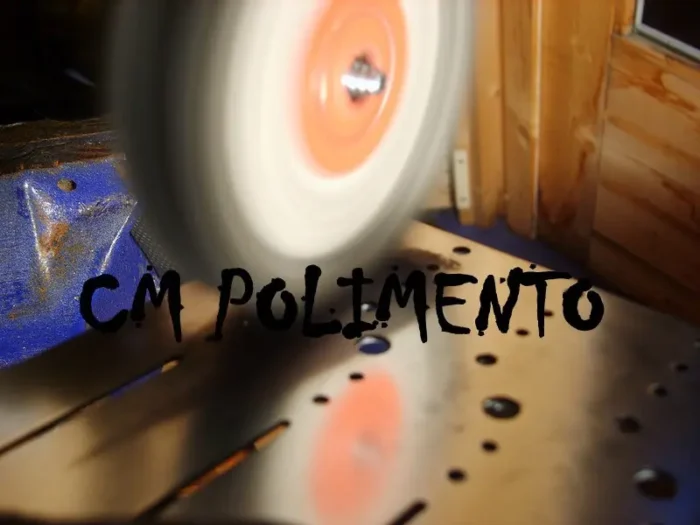 Roda de Algodão Vermelho 45cm – Corte Polimento Metais Alumínio Inox Rodas Tanque Automotivo Baú - Imagem 8