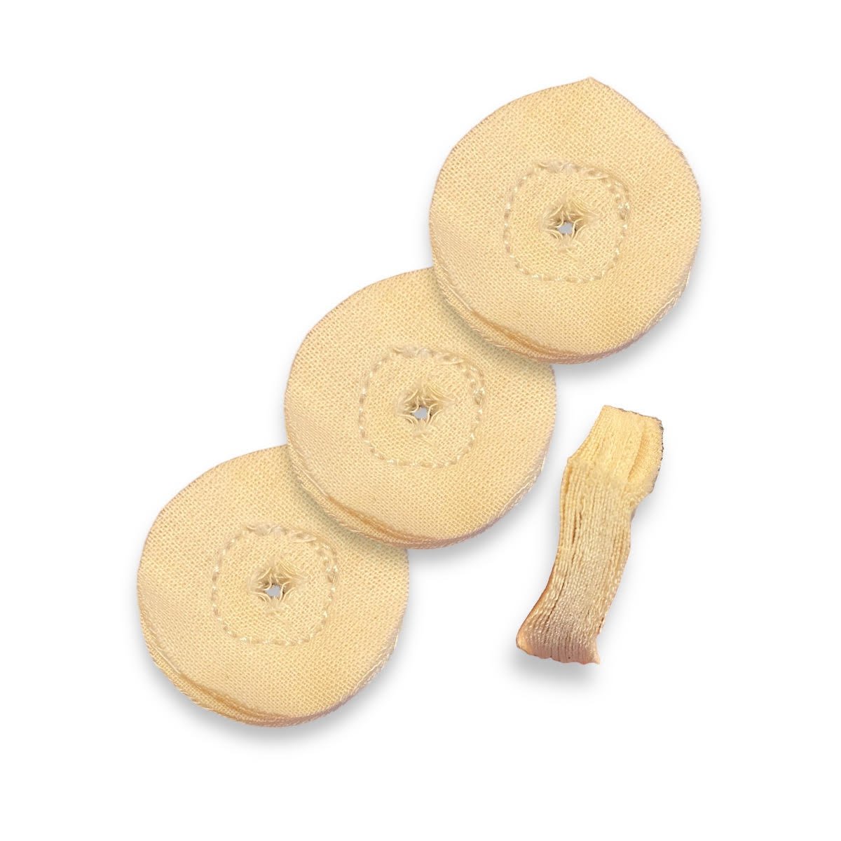 15597886087-kit-370-3.jpg Kit 370 - 3 Peças Micro Retifica Boinas 5cm Polimento Lustro Jóias Latão Alianças Relógios Armas - Imagem 1