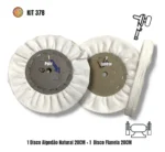 Kit 378 - 2 Discos Ventilados 20cm Acrilico, Plastico Farol, Lanterna,  Artesanado em Madeira, Violão, Vinil - Imagem 2