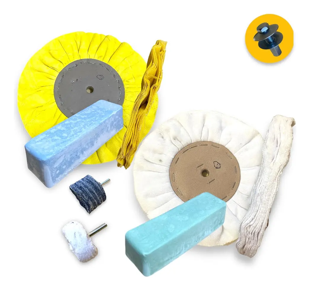 D_NQ_NP_2X_683583-MLB81555813880_012025-F.webp Kit 367 - 2 Discos 30cm Massas Hastes Acabamento Metais Aluminio Inox Tanque Sela Arreio Barco Armas Frisos Chapa - Imagem 1