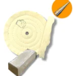 Kit 382 - 3 Peças Boina 15cm Esmeril Acrilico Plastico Madeira Lanterna Farol Fornitura