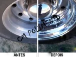 Kit 387 - 9 Peças Discos 30cm Inox Aluminio Ferro Metais Aço Ferro Arreio Sela - Imagem 6