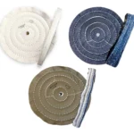 Kit 360 - 3 Boinas 15cm Polimento Metais Aluminio Inox Armas Sela Latão Rodas Baús Facas