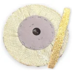 Disco Transisal Compacto 25cm x Furo 32mm - Polimento Pesado Faca Aço Ferro Chapa Lâminas Metais Peças de Carros e Motos